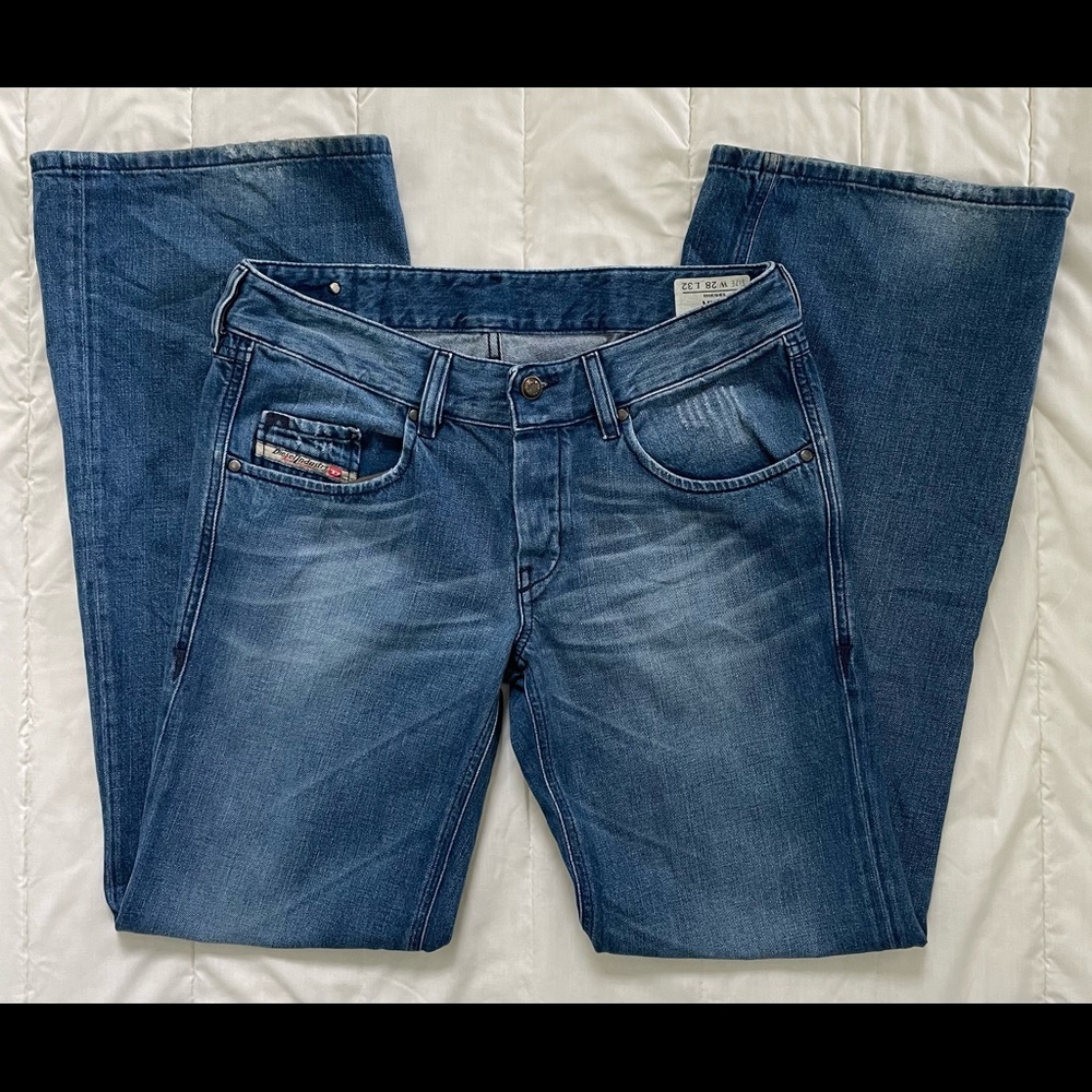 Womens Diesel Industrial Vixy Flare Jeans